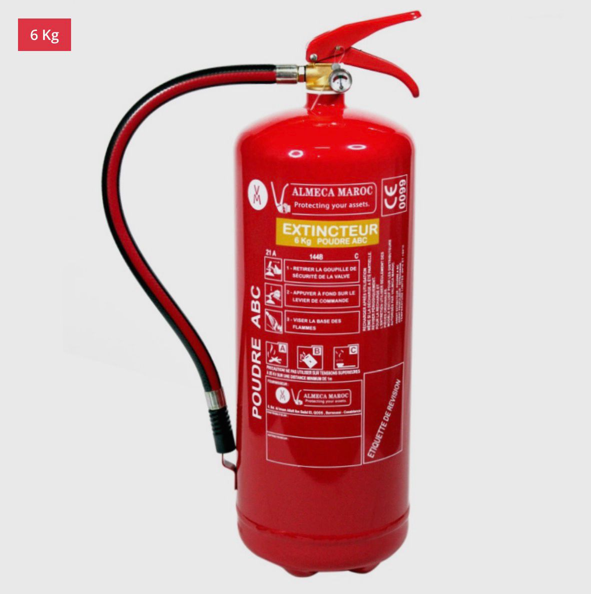 Extincteur à poudre 06 Kg