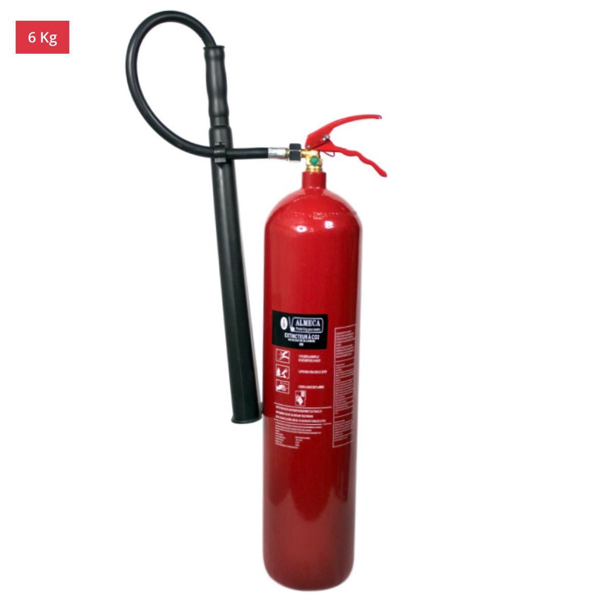 Extincteur 06 Kg Co2